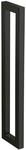 Wenko Handtuchhalter 'Reitani' matt schwarz 2 x 9 x 40 cm
