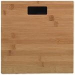 Spirella Digitale Personenwaage 'Helji' Bambus LCD-Display 31,5 x 31,5 x 3,5 cm