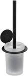 Wenko WC-Garnitur 'Bivio' Aluminium schwarz matt