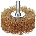 Bosch Holzstrukturb&uuml;rste vermessingt &Oslash; 80 mm