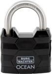 Burg-W&auml;chter Zylinder-Vorh&auml;ngeschloss '490 Ni 60 SB' schwarz 6,4 cm