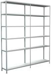 SCHULTE Regalwelt Steck-Grundregal und Anbauregal 230 x 200 x 35 cm, 12 B&ouml;den,