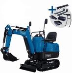 Scheppach Mini-Bagger 'EXC815' XXL-Set 8,5 PS