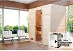Weka Massivholz-Sauna 'Valida 3' mit 9 kW K-Ofenset, integrierter Steuerung,...