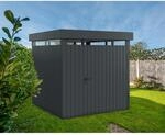 EcoStar Ger&auml;tehaus 'Euroline EFD5 Trend' anthrazitgrau 229 x 229 x 218 cm,