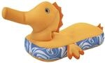 Westmann Sitzsack und Schwimmtier 'Seepferdchen' gelb 101 x 38 x 43 cm