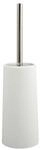 Spirella WC-B&uuml;rstengarnitur wei&szlig; &Oslash; 10 x 35 cm, mit Abdeckung