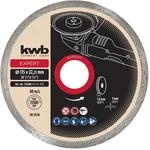 kwb Diamant-Trennscheibe mit Ganzrand f&uuml;r Fliesen &Oslash; 115 x 1,2mm