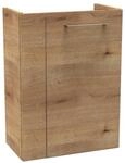 Fackelmann Waschbeckenunterschrank 'SBC' braun matt 44 x 60 x 24,3 cm rechts