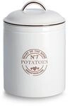 Zeller Vorratsdose 'Potatoes' wei&szlig; 2,9 l
