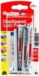 Fischer Langschaftd&uuml;bel-Set 'DuoXPand' &Oslash; 8 x 80 mm FUS mit Sechskantschraube,