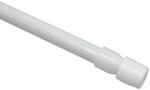 Gardinia Gardinenstange zum Klemmen wei&szlig; 80 - 90 cm / 9 mm