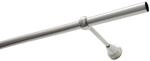 Gardinia Gardinenstangen-Set 'Ally' edelstahl 1-l&auml;ufig 160 cm
