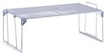 Zeller Universalregal silber 43 x 15,5 x 25,5 cm