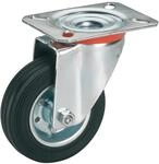 D&ouml;rner & Helmer Transportger&auml;te-Lenkrolle mit Platte 125 mm