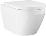 Grohe Wand-WC 'Euro Keramik' sp&uuml;lrandlos inklusive WC-Sitz wei&szlig;