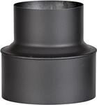 Firefix Rauchrohr-Reduzierung schwarz &Oslash; 200/150 x 160 mm