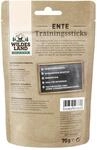 Wildes Land Hundesnack 'Trainingssticks Ente' 70 g