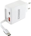 Schwaiger Ladeadapter USB A+C 30 W