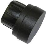 Gardinia Endkappe 'Industrial Home' schwarz &Oslash; 25 mm 2 St&uuml;ck