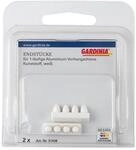 Endst&uuml;ck 1-lfg. f. Alu-Schiene weiss