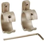 Gardinia Gardinenstangen-Ringadapter Edelstahl &Oslash; 20 mm 2 St&uuml;ck