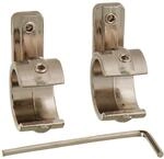 Gardinia Gardinenstangen-Ringadapter Edelstahl &Oslash; 16 mm 2 St&uuml;ck