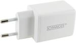 Schwaiger Ladeadapter 'LADC2048' wei&szlig; 48 W