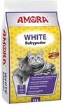 Amora Katzenstreu 'White Compact mit Babypuder' 15 l
