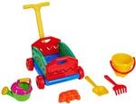 Sandwagen mit Eimergarnitur bunt 6-tlg.