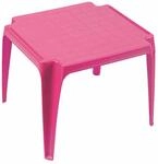 PROGARDEN Gartentisch f&uuml;r Kinder 'Tavolo' Polypropylen pink 52 x 44 x 56 cm