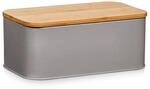 Zeller Brotkasten taupe 30,5 x 12,5 x 18 cm