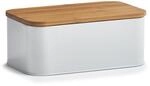 Zeller Brotkasten wei&szlig; 30,5 x 12,5 x 18 cm