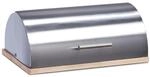 Zeller Brotkasten silberfarben 39 x 16 x 28 cm