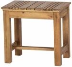 Gartenhocker 'Falun' Akazienholz braun 50 x 45 x 33 cm