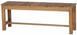 Gartenbank 'Falun' 2-Sitzer Akazienholz braun 125 x 45 x 33 cm