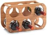 Zeller Weinregal bambusfarben 38 x 16 x 24 cm