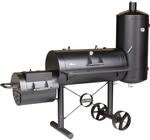 El Fuego Smoker- und Holzkohlegrill 'Kiona' schwarz 211 x 173 x 70 cm