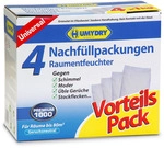 Humydry Nachf&uuml;llpackungen f&uuml;r Raumentfeuchter 'Premium' 4 St&uuml;ck