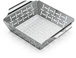 Weber Gem&uuml;se-Grillkorb 'Deluxe' Edelstahl 23,88 x 19,05 cm
