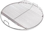 Weber Klappbarer Grillrost f&uuml;r Holzkohlegrills &Oslash; 57 cm beschichteter Stahl