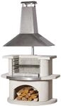 Grillkamin "Venedig" Beton/Edelstahl 65 x 110 x 197 cm