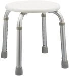 Ridder Bad-Hocker 'Comfort' rund, wei&szlig;, &Oslash; 32 cm, bis 110 kg