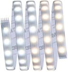 Paulmann LED-Basisset 'MaxLED' 1,5 m 10 W 750 lm warmwei&szlig;-kaltwei&szlig;, silber