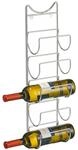 Zeller Flaschenhalter silberfarben 10,5 x 61 x 15 cm
