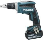 Makita Akku-Schnellbauschrauber 'DFS452RTJ' mit 2 Akkus, mit LED, 18 V