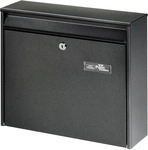 Burg-W&auml;chter Briefkasten "Mail 5877" schwarz 36,2 x 32,2 x 10 cm