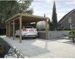 Weka Einzelcarport '617' Gr. 2, 322 x 233 x 612 cm