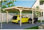 SKAN HOLZ Einzelcarport 'Emsland' 404 x 604 cm unbehandelt