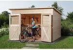 Weka Blockbohlenhaus 'Nova' Gr&ouml;&szlig;e 3, naturfarben